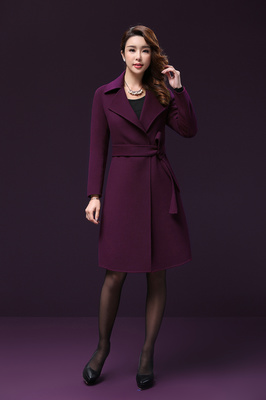 专业淘宝中老年女装毛呢大衣拍摄技巧与作品展示